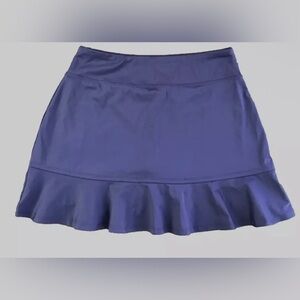 Swim skort skirt/skort navy with ruffle pool, swimming, summer